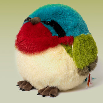 Chubby Fork-tailed Sunbird Stuffed Animal Plush Toy, Fork-tailed Sunbird Plushies